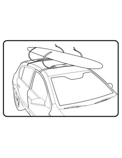 FCS D-RING PREMIUM SINGLE SUP SOFT RACKS -Freedom Wave Shop 3959