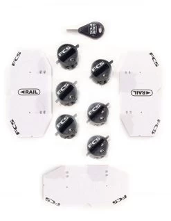 FCS PRODUCTION PLUG SET X2 TRI FINS THRUSTER