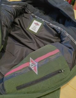 BEAR SURFBOARDS FAKE DOWN VEST -Freedom Wave Shop bear surfboards fake down piumino smanicato 1