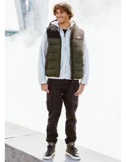 BEAR SURFBOARDS FAKE DOWN VEST -Freedom Wave Shop bear surfboards fake down piumino smanicato 6