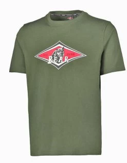 BEAR SURFBOARDS T-SHIRT AGAVE GREEN