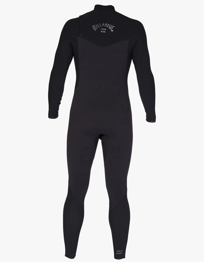 BILLABONG 4/3 REVOLUTION GRAPHENE COMP CHEST ZIP WETSUIT BLACK 4 BILLABONG 4/3 REVOLUTION GRAPHENE COMP CHEST ZIP WETSUIT BLACK - Image 4