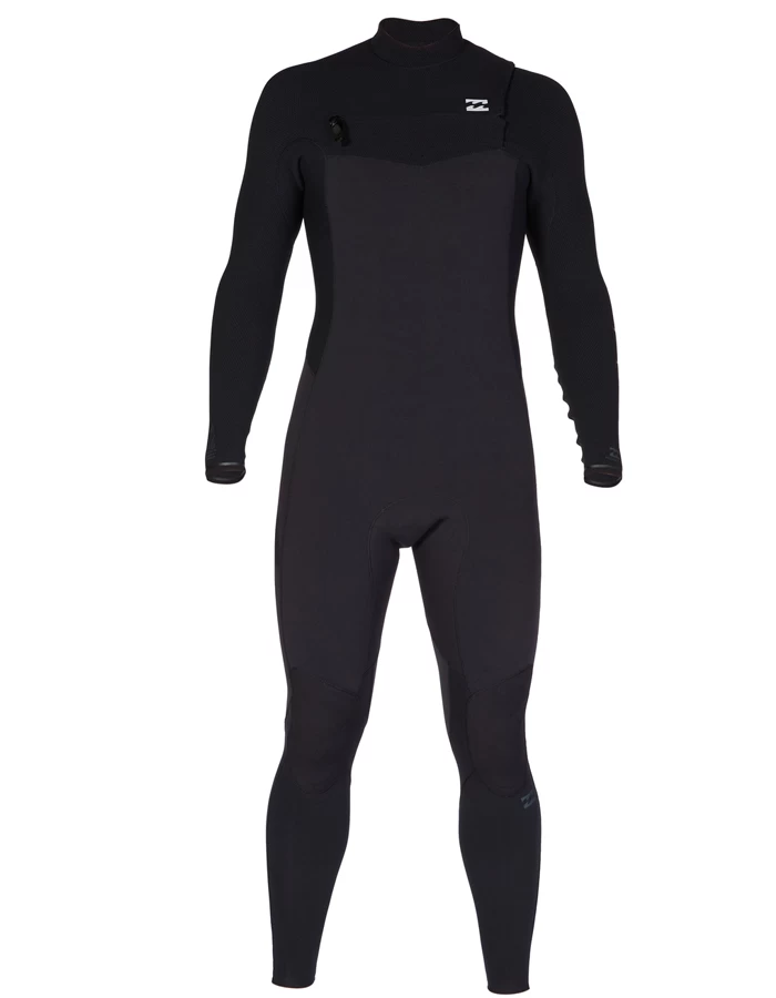 BILLABONG 4/3 REVOLUTION GRAPHENE COMP CHEST ZIP WETSUIT BLACK 1 BILLABONG 4/3 REVOLUTION GRAPHENE COMP CHEST ZIP WETSUIT BLACK