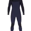 BILLABONG 5/4 FURNACE COMP CHEST ZIP WETSUIT FOR MEN NAVY