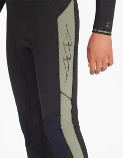 BILLABONG ABSOLUTE 4/3 MM CHEST ZIP BOYS 8-14 MILITARY -Freedom Wave Shop billabong absolute 4 3 mm chest zip muta ragazzo military 4