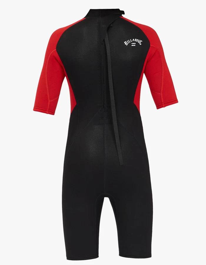 BILLABONG INTRUDER SHORT 2/2 MM BACKZIP BOYS RED - Image 2