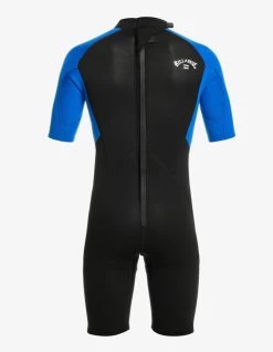 BILLABONG INTRUDER SHORT 2/2 MM BACKZIP BOYS BLUE -Freedom Wave Shop billabong intruder 2 2 mm back zip muta corta ragazzo blue