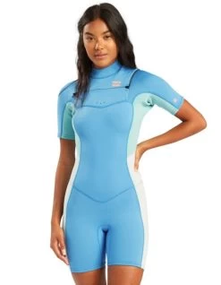 BILLABONG SYNERGY 2/2 SHORT SLEEVE FRONT ZIP