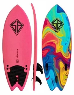 CBC BURKE 5'2" SOFTBOARD FISH FCS FINS