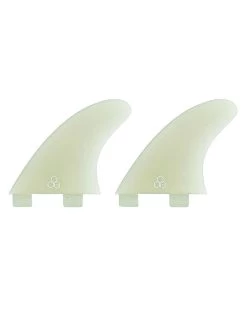 CI MID SIDE BITES 4.0" FIBERGLASS FINS CLEAR