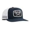 DARK SEAS DOCKER HAT NAVY WHITE