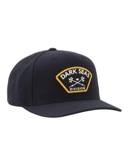 DARK SEAS HEADMASTER SNAPBACK HAT NAVY