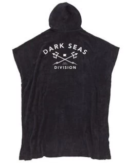 DARK SEAS PONCHO BLACK -Freedom Wave Shop dark seas poncho black