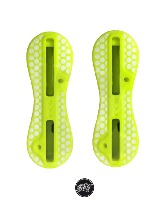 FCS II PRODUCTION KIT PLUG SET SIDE FINS 9° YELLOW