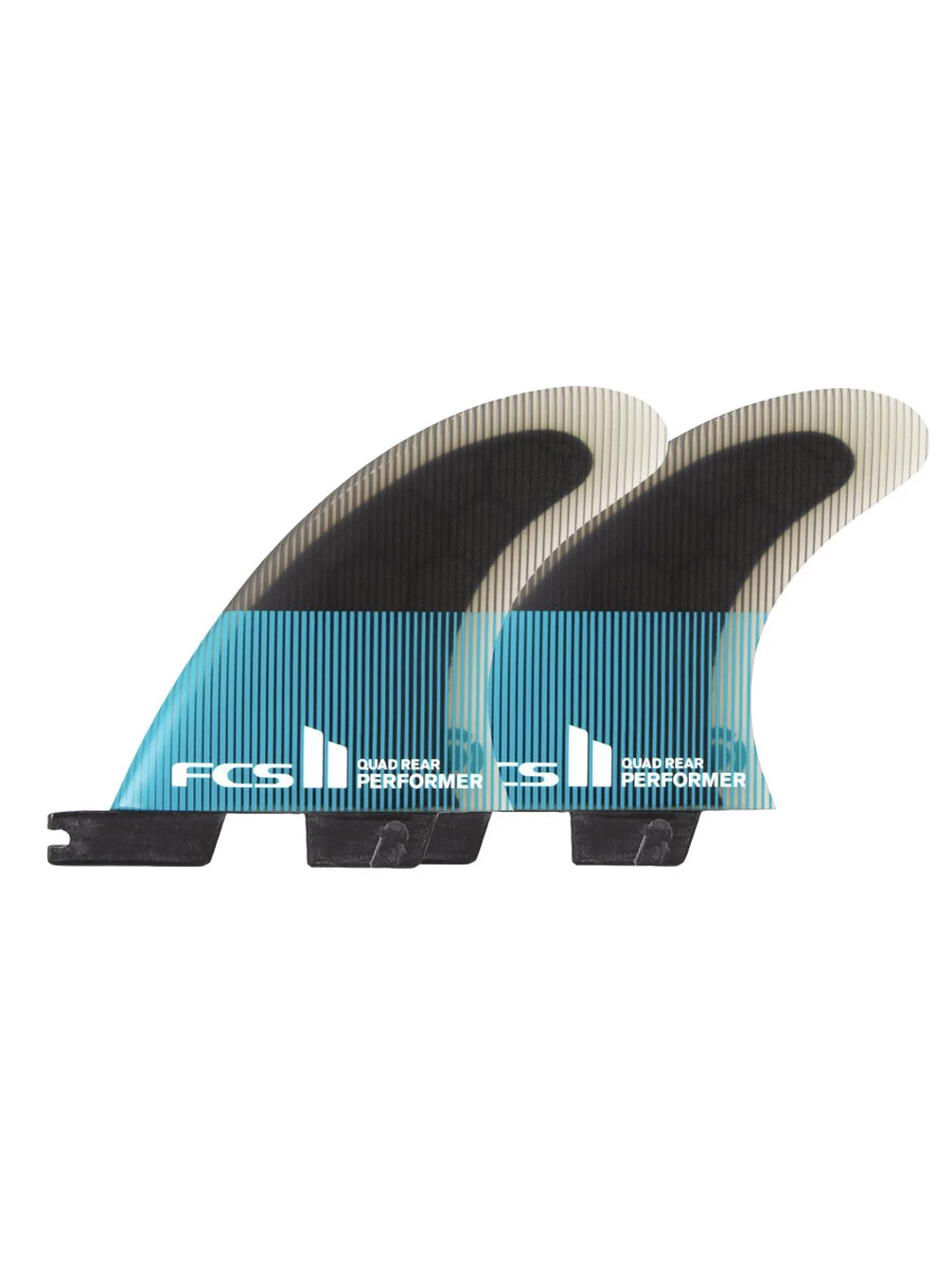 FCS II PERFORMER PC QUAD REAR FIN SET 1 FCS II PERFORMER PC QUAD REAR FIN SET