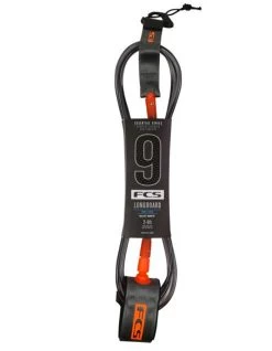 FCS LONGBOARD ANKLE ESSENTIAL LEASH 9' -Freedom Wave Shop fcs leash 9 all round essential longboard da caviglia 2