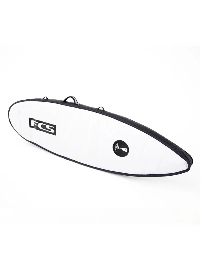FCS TRAVEL 2 ALL PURPOSE 6'7" SURFBOARD COVER BLACK/GREY - Image 2
