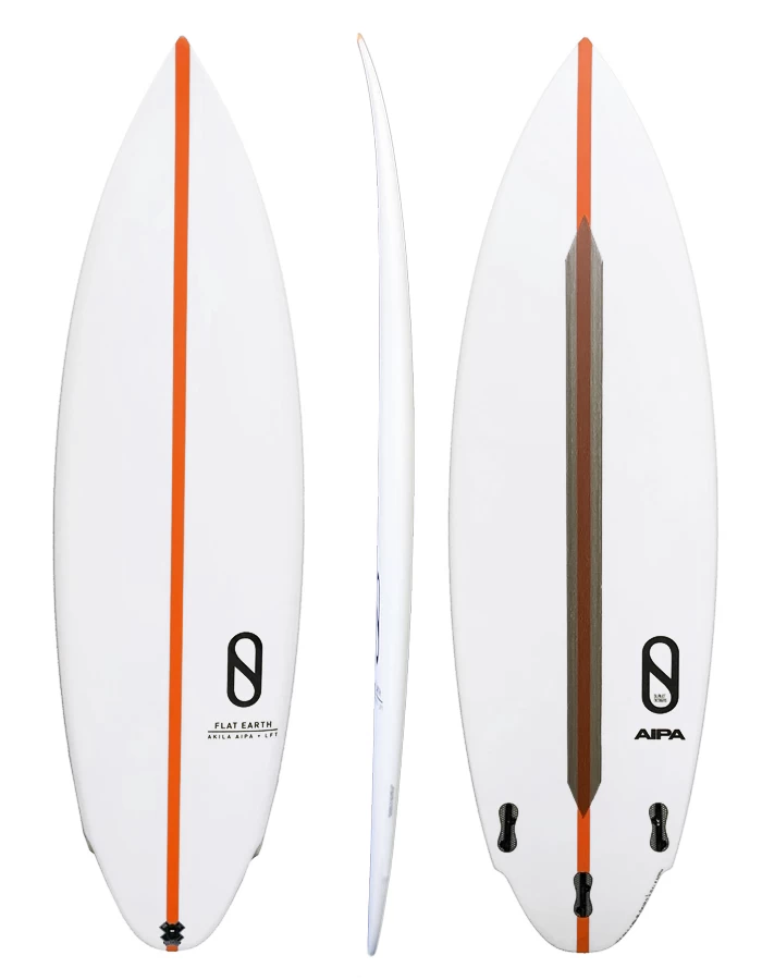 FIREWIRE FLAT EARTH FCSII FINS ORANGE 1 FIREWIRE FLAT EARTH FCSII FINS ORANGE