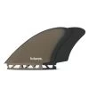 FUTURES K2 KEEL FIBER GLASS SOLID BLACK TWIN FIN SET