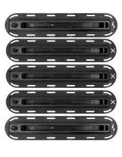 FUTURES FIVE SET FIN BOX BLACK