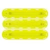 FUTURES THRUSTER SET FIN BOX NEON YELLOW