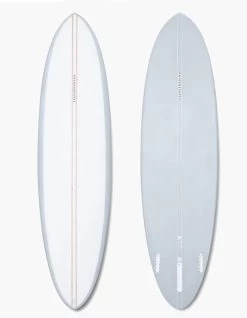 HAYDENSHAPES MID LENGTH GLIDER PU FUTURES 2+1 BLUE TILE