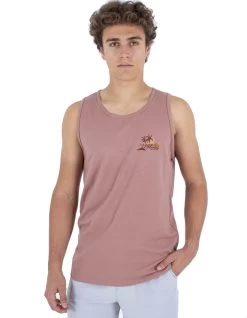 HURLEYEVERYDAY DIAMOND HEAD TANK PHANTOM ROSE