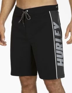 HURLEY PHANTOM FASTLANE BOARDSHORT 18" BLACK