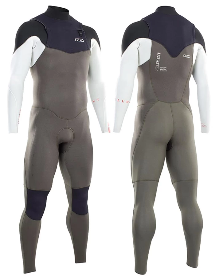 ION WETSUIT ELEMENT SEMIDRY 3/2 FRONTZIP - Image 2