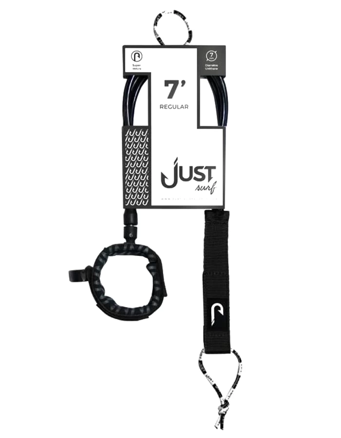 JUST LEASH REGULAR 7' BLACK REGULAR 1 JUST LEASH REGULAR 7' BLACK REGULAR