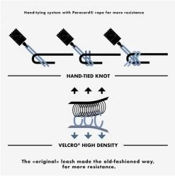 JUST LEASH REGULAR 9' KNEE WHITE -Freedom Wave Shop just leash regular 9 white da ginocchio 1