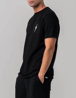 LIGHTNING BOLT BOLTOUR TEE BLACK -Freedom Wave Shop lightning bolt boltour t shirt black 1