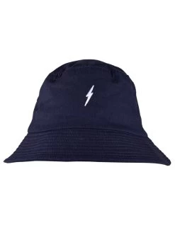 LIGHTNING BOLT BUCKET HAT DRESS BLUE