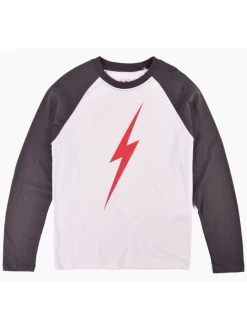 LIGHTNING BOLT FOREVER LONG SLEEVE WHITE