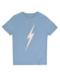 LIGHTNING BOLT FOREVER TEE DELPHINIUM BLUE