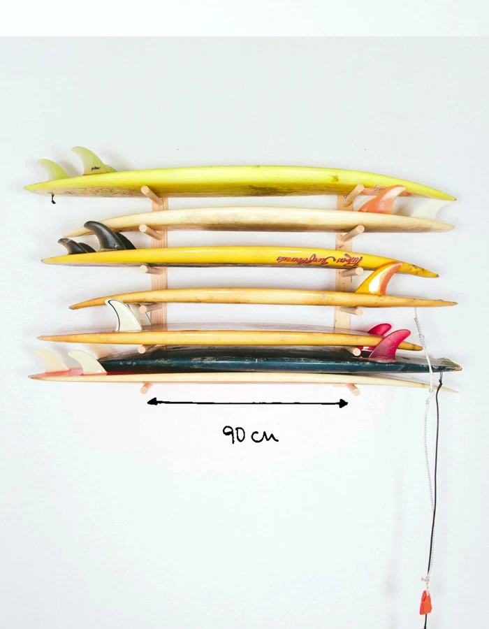PUKAS SURFBOARD RACK KIT WOOD 4 PUKAS SURFBOARD RACK KIT WOOD - Image 4