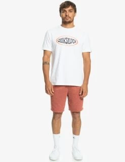QUIKSILVER BAYRISE 19" SWEATSHORTS MARSALA -Freedom Wave Shop quiksilver bermuda felpati uomo marsala 2