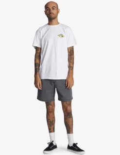 QUIKSILVER TAXER 17" ELASTICATED SHORTS BLACK -Freedom Wave Shop quiksilver bermuda taxer 17 black 8