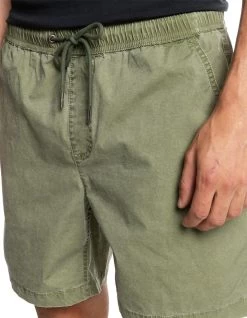 QUIKSILVER TAXER 17" ELASTICATED SHORTS FOUR LEAF CLOVER -Freedom Wave Shop quiksilver bermuda taxer 17 four leaf clover 4