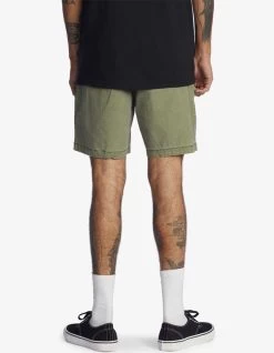 QUIKSILVER TAXER 17" ELASTICATED SHORTS FOUR LEAF CLOVER -Freedom Wave Shop quiksilver bermuda taxer 17 four leaf clover 6