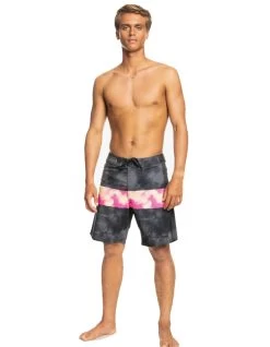 QUIKSILVER BOARDSHORT HIGHLITE ARCH 19" SHOCKING PINK -Freedom Wave Shop quiksilver boardshort highlite arch 19 shocking pink 2