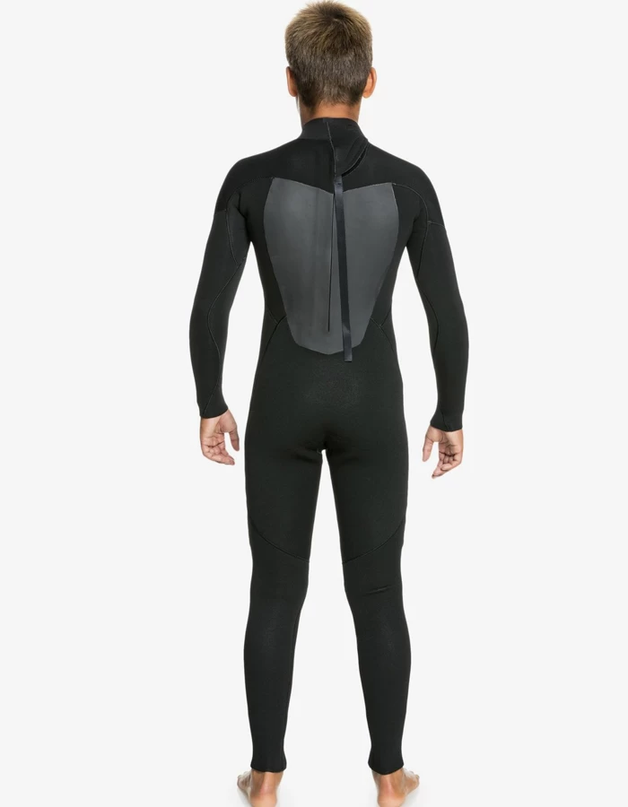 QUIKSILVER BOYS PROLOGUE 5/4/3 STEAMER WETSUIT BACKZIP - Image 2