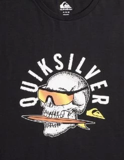 QUIKSILVER ROCKING SKULL T-SHIRT -Freedom Wave Shop quiksilver rocking skull t shirt black 4