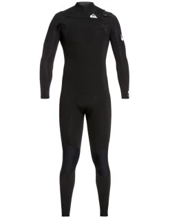 QUIKSILVER MENS SYNCRO SERIES 3/2 MM WETSUIT BLACK