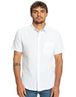 QUIKSILVER TIME BOX SHORT SLEEVE SHIRT