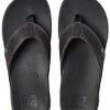 REEF SANDALS CUSHION LUX BLACK BROWN