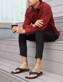 REEF SANDALS CUSHION LUX BLACK BROWN -Freedom Wave Shop reef infradito cushion lux brown 1 1