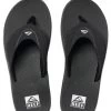 REEF SANDALS FANNING BLACK SILVER
