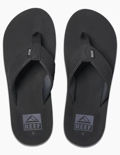 REEF TWINPIN LUX BLACK SANDALS