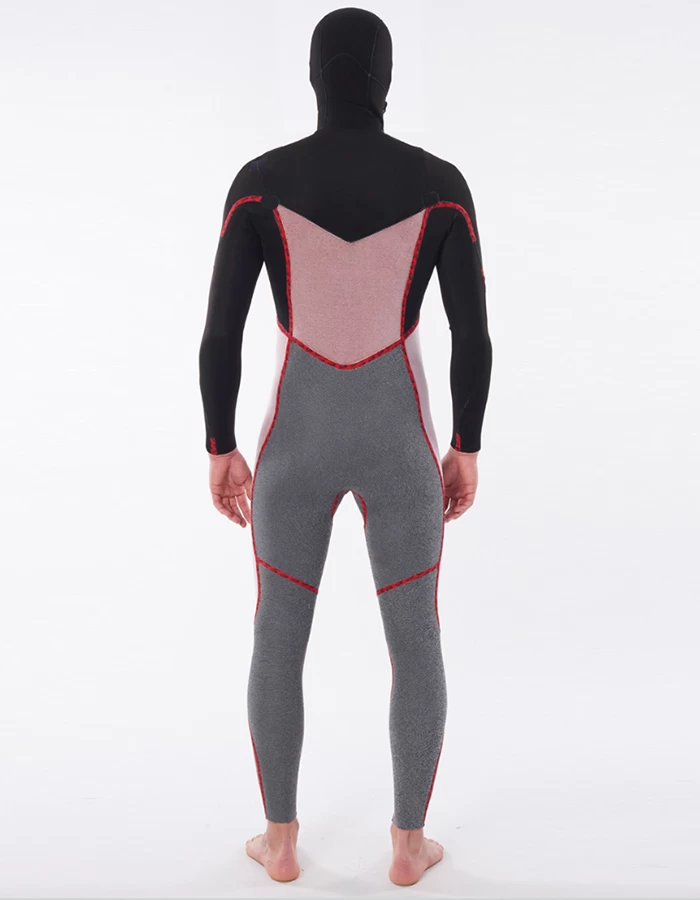 RIP CURL DAWN PATROL 6/4 CHEST ZIP HOOD WETSUIT - Image 5